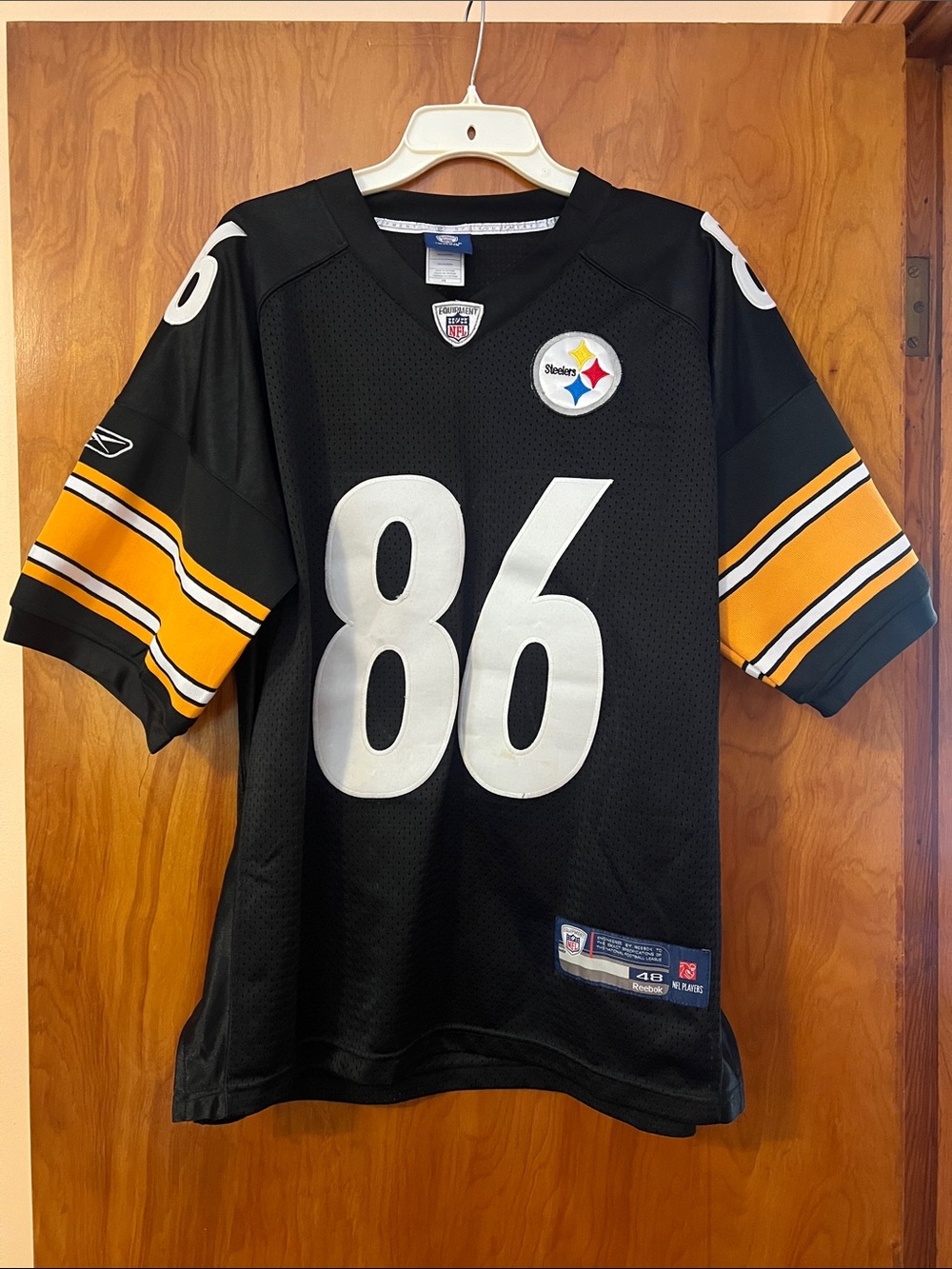 Reebok Steelers Home Jersey Hines Ward #86 Authentic stitched Football Jersey